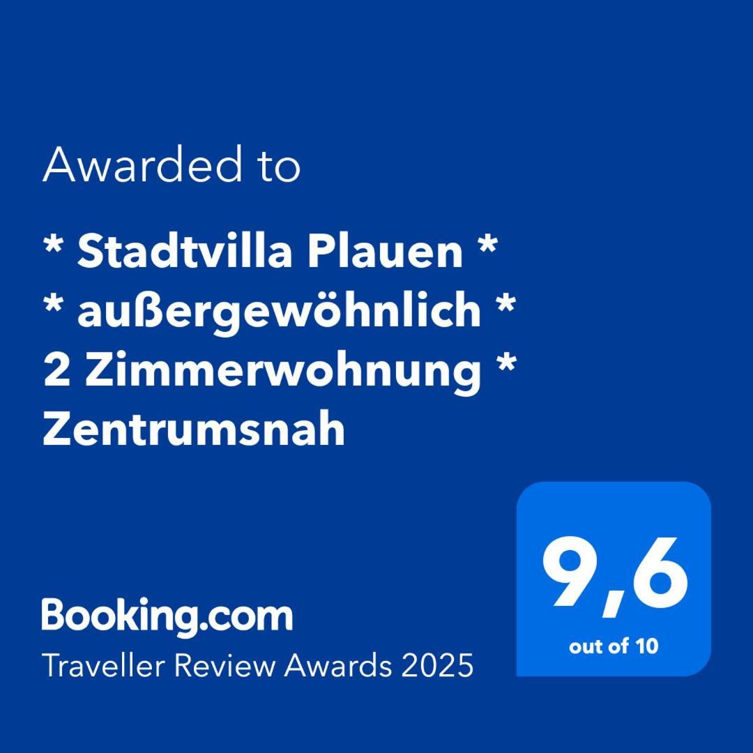 * Stadtvilla Plauen * * Aussergewoehnlich * 2 Zimmerwohnung * Zentrumsnah 外观 照片